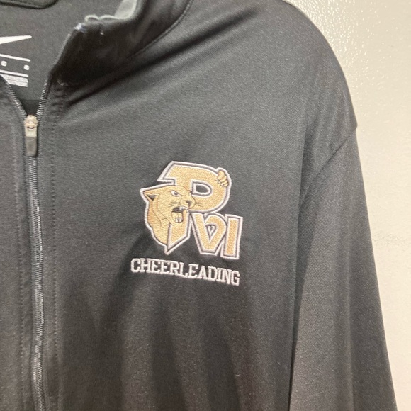 Nike black full zip jacket. PVI. Large - Picture 3 of 5